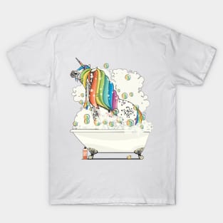 Unicorn in the Bath T-Shirt